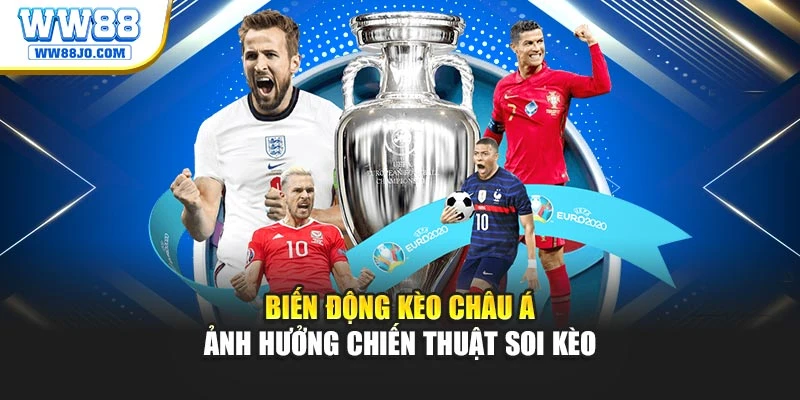 Biến động kèo châu Á ảnh hưởng chiến thuật soi kèo