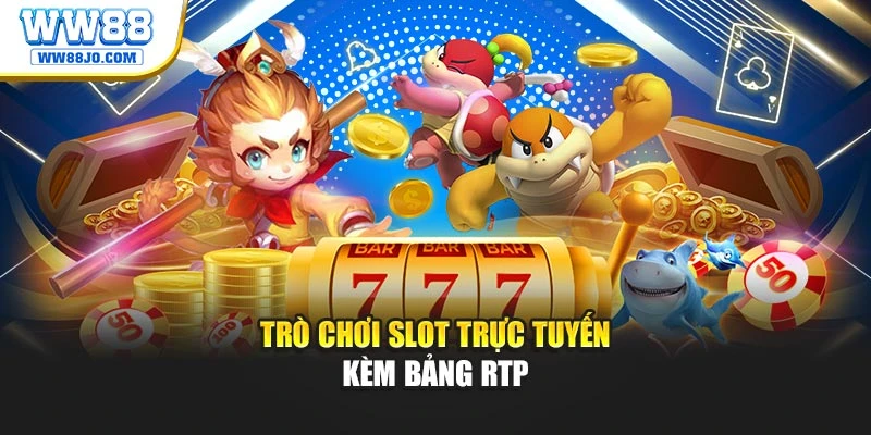 Trò chơi slot trực tuyến kèm bảng RTP